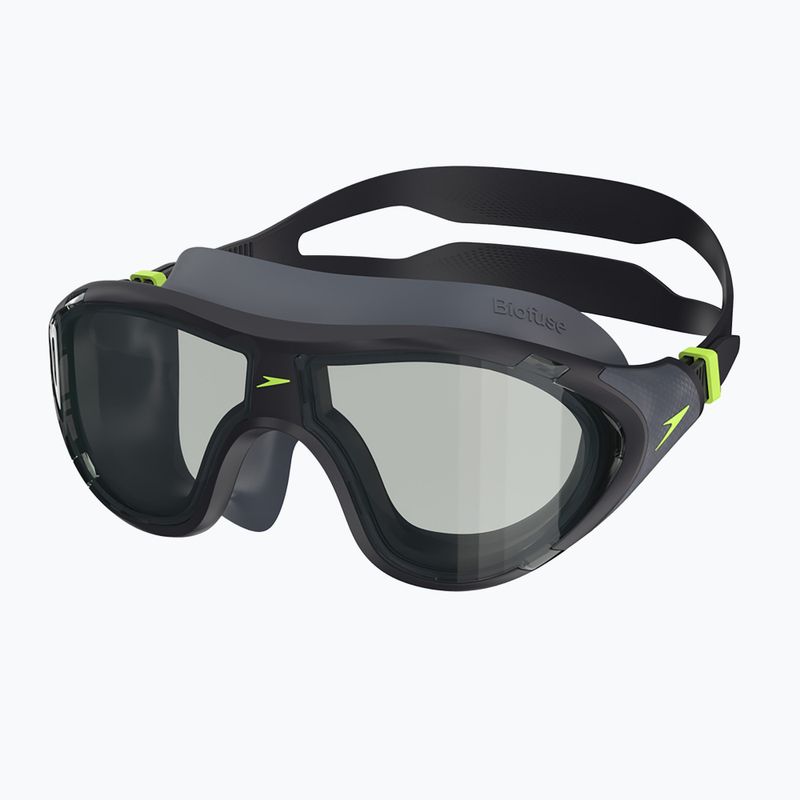 Plaukimo kaukė Speedo Biofuse 2.0 black / steel