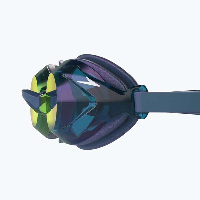 Vaikiški plaukimo akiniai Speedo Vanquisher 3.0 Mirror LTD Junior nocturnal / cobalt / aurora mirror 2