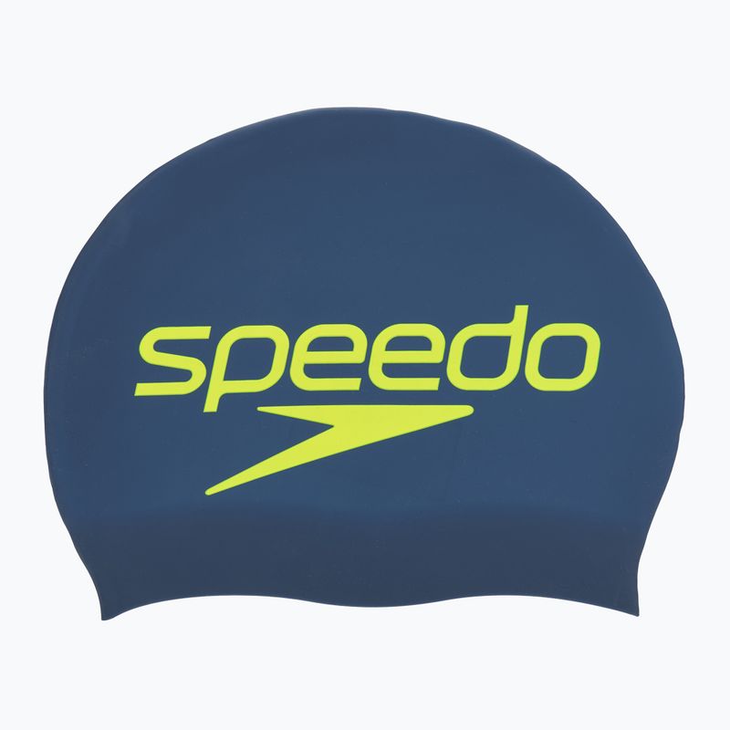 Plaukimo kepuraitė Speedo Printed Silicone night/safety yellow