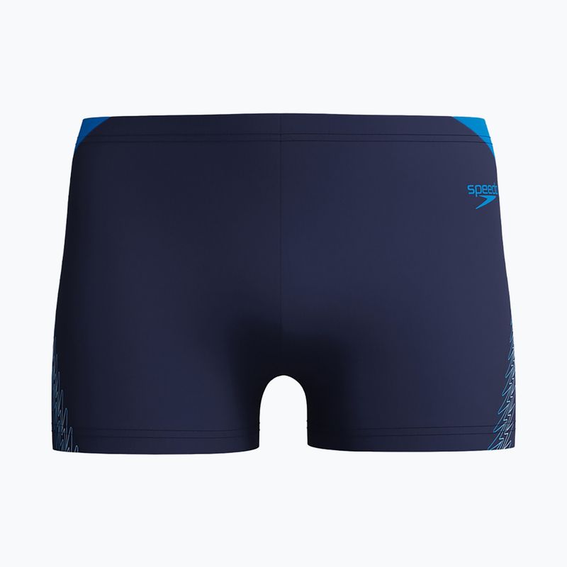 Vyriškos plaukimo trumpikės Speedo Hyper Boom Splice true peacoat/lagoon blue