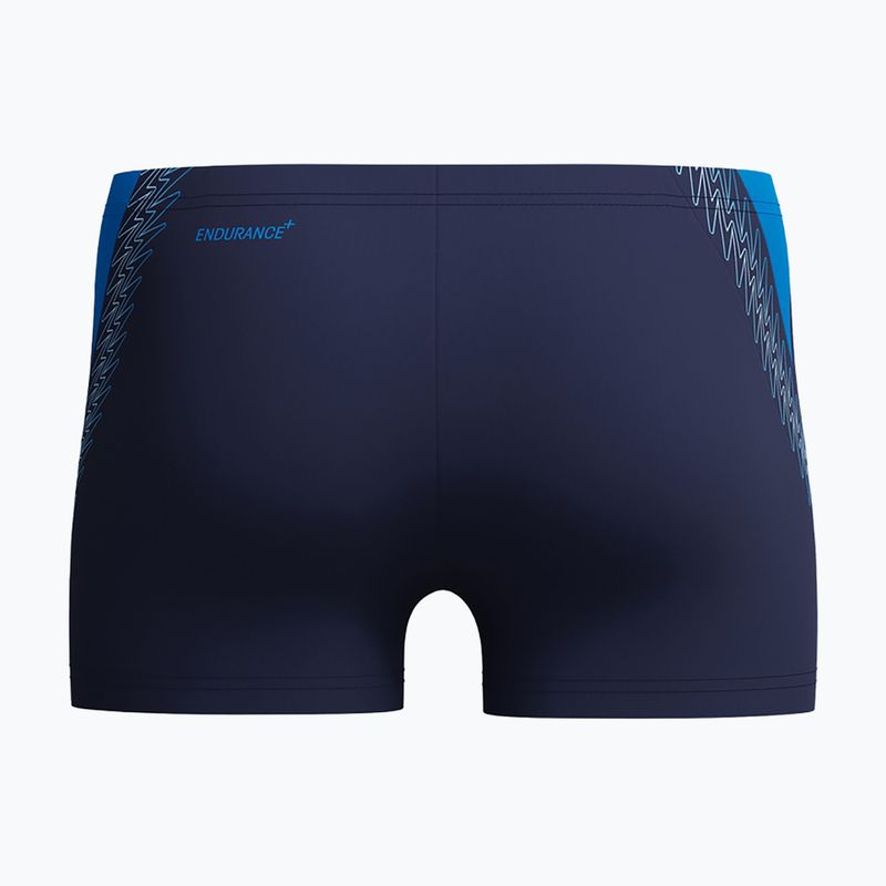 Vyriškos plaukimo trumpikės Speedo Hyper Boom Splice true peacoat/lagoon blue 2