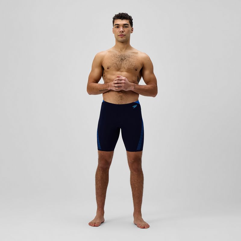 Vyriški plaukimo kamšikliai Speedo Hyper Boom Splice peacoat/lagoon blue 2