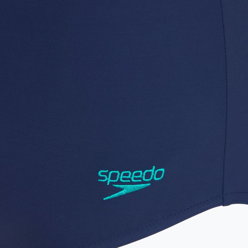 Moteriškas vientisas maudymosi kostiumėlis Speedo Shaping Contour Eclipse Printed turquoise gem 3