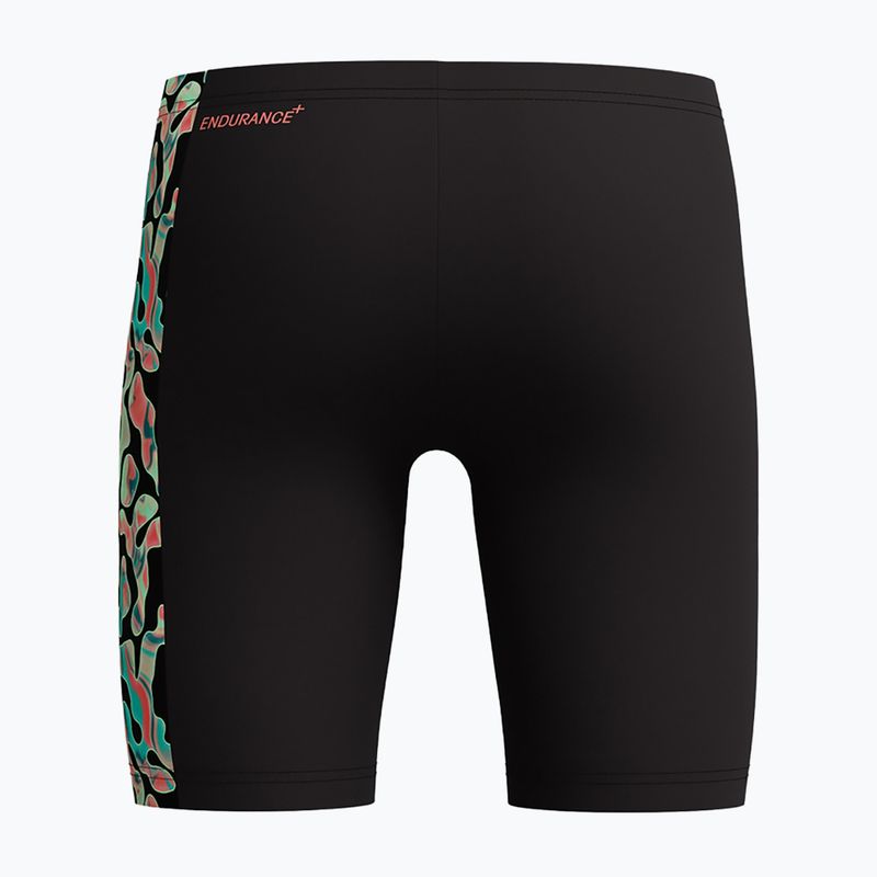 Vaikiški plaukimo šortai Speedo Digital Panel Jammer neoninė koralų spalva 2