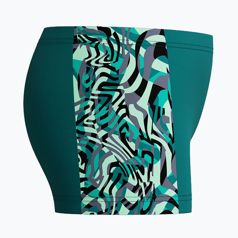 Vaikiškos plaukimo trumpikės Speedo Digital Panel Aquashort deep emerald 4