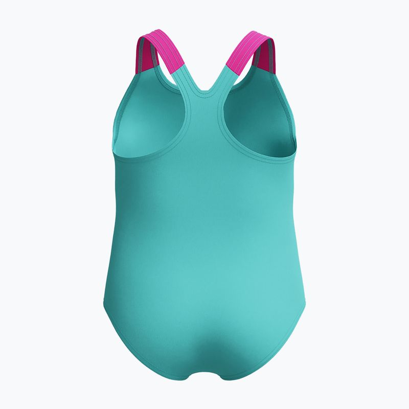 Vaikiškas vientisas plaukimo kostiumas Speedo Digital Printed arctic glass 2