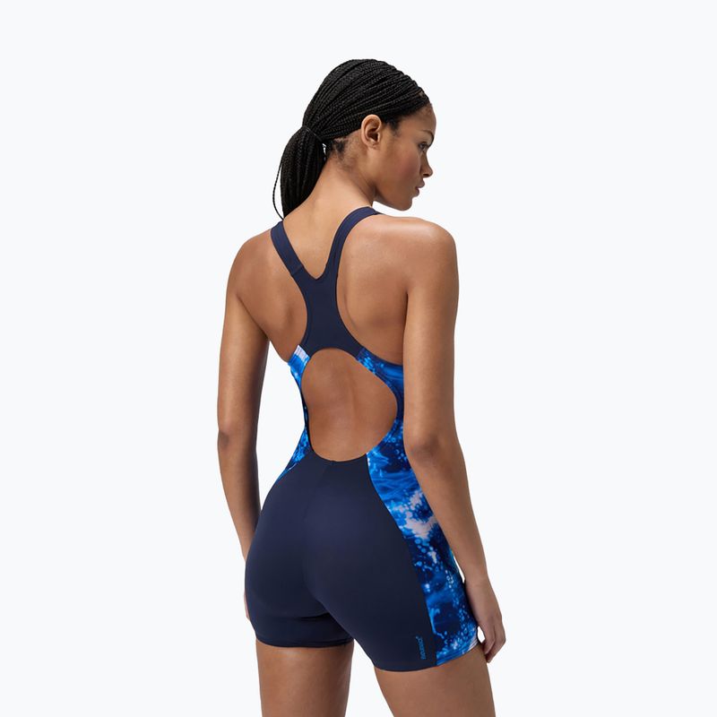 Vienos dalies maudymosi kostiumėlis Speedo Digital Printed Legsuit peacoat 3
