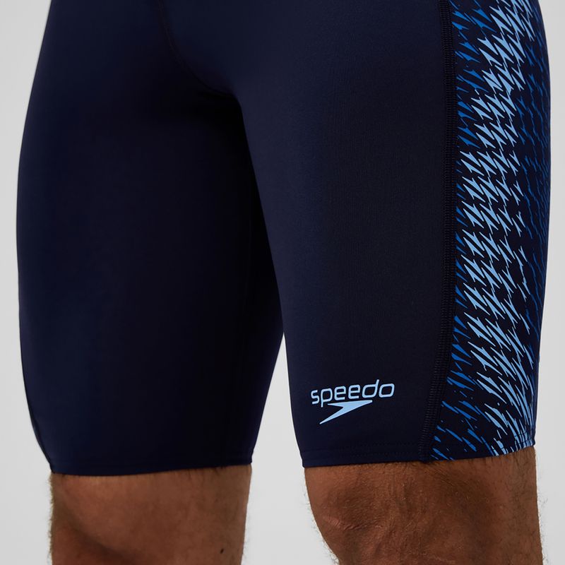 Vyriški plaukimo šortai Speedo Endurance+ Tech Panel Jammer navy/sugar blue 7