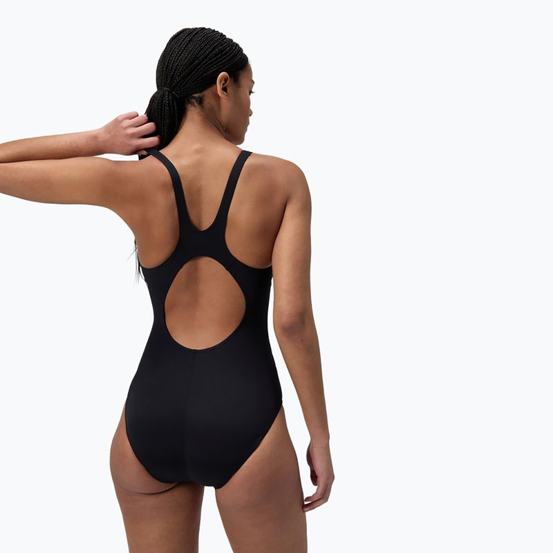 Moteriškas vientisas maudymosi kostiumėlis Speedo HyperBoom Placement Muscleback alfalfa green 3