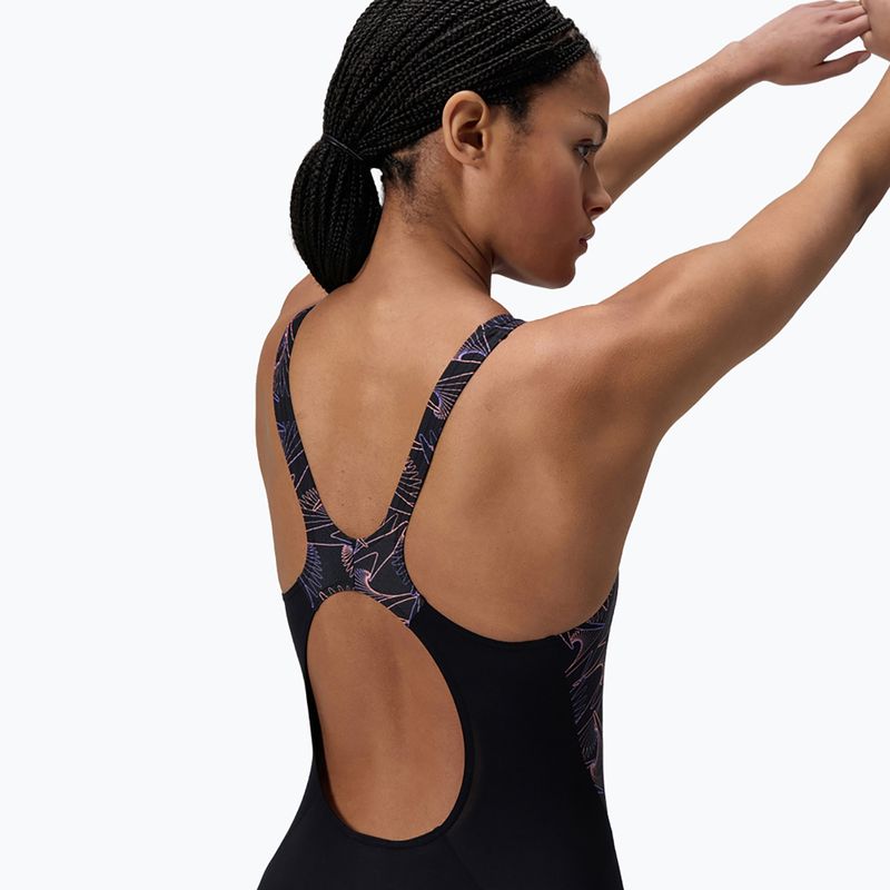 Moteriškas vientisas maudymosi kostiumėlis Speedo HyperBoom Splice Muscleback bright peach 6