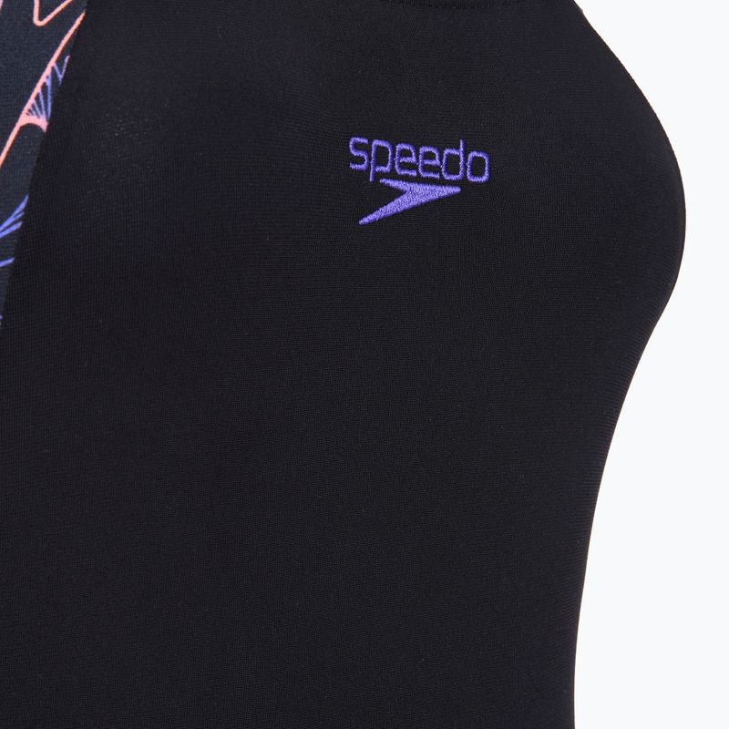 Moteriškas vientisas maudymosi kostiumėlis Speedo HyperBoom Splice Muscleback bright peach 3