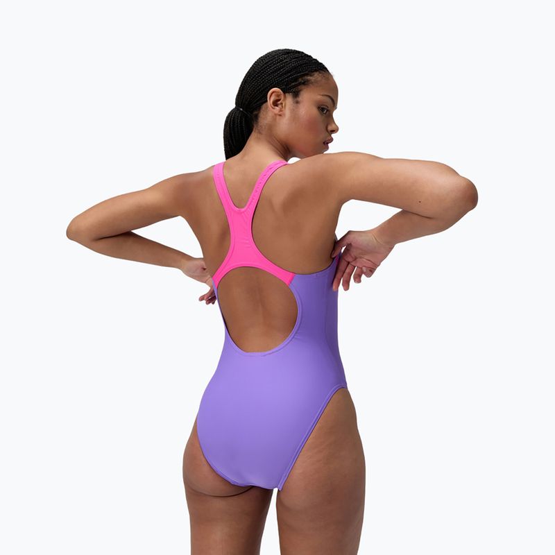 Vienos dalies plaukimo kostiumas Speedo Medley Logo Medalist indigo glow 3