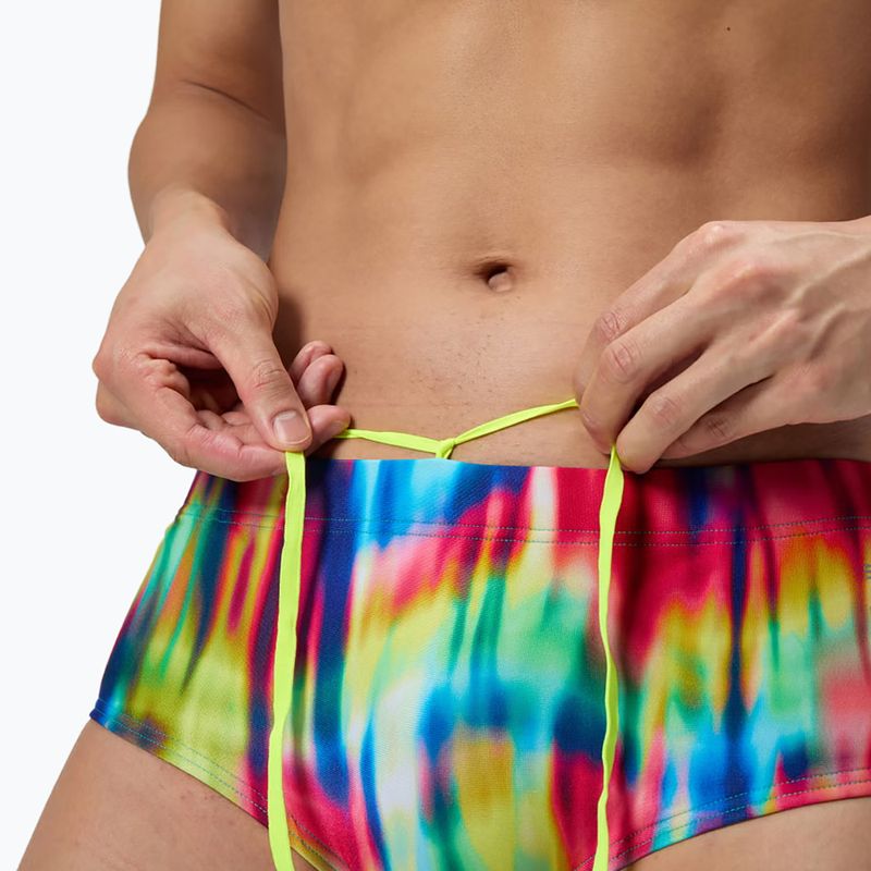Vyriškos plaukimo trumpikės Speedo Printed 13.5 cm Brief prismatic paradise/ruby 4