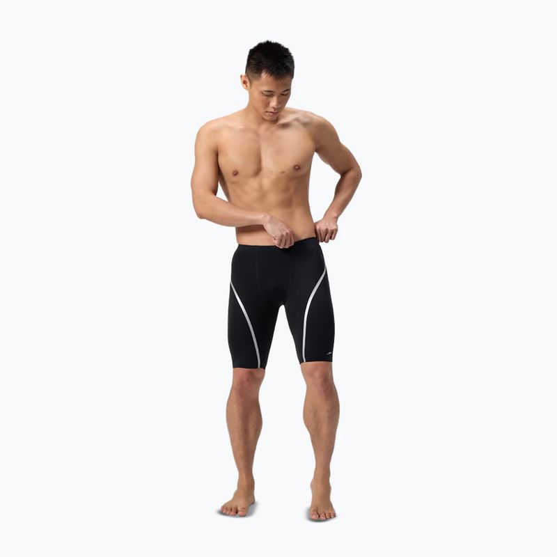 Vyriški plaukimo šortai Speedo Movement Jammer black/silver 2