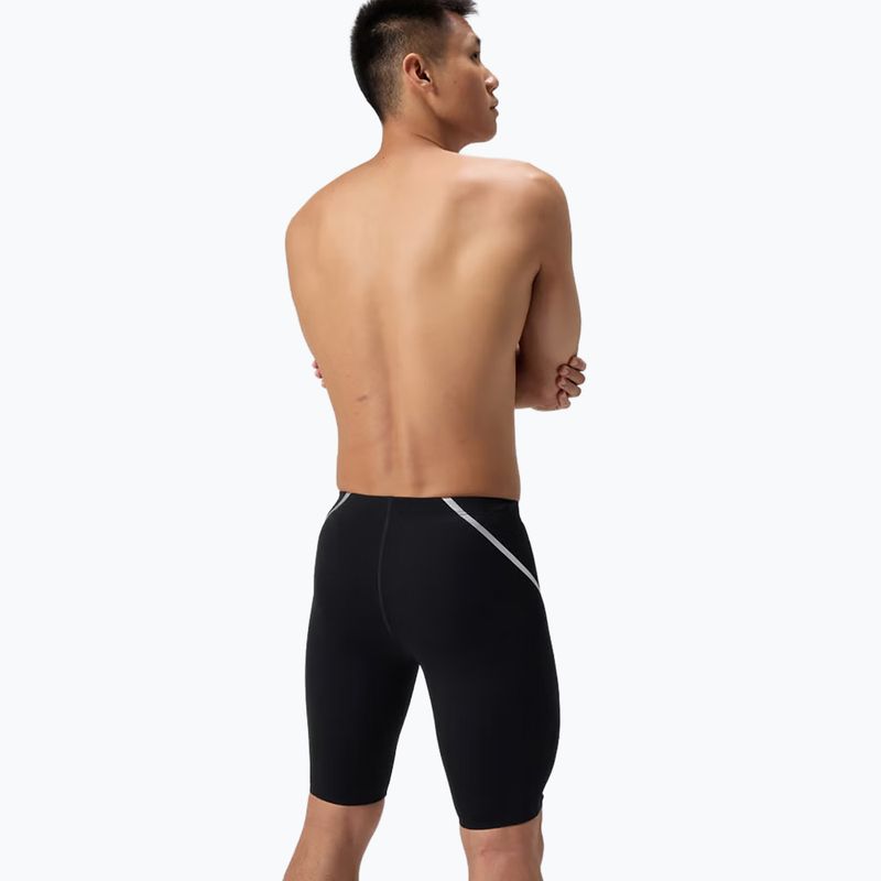 Vyriški plaukimo šortai Speedo Movement Jammer black/silver 3