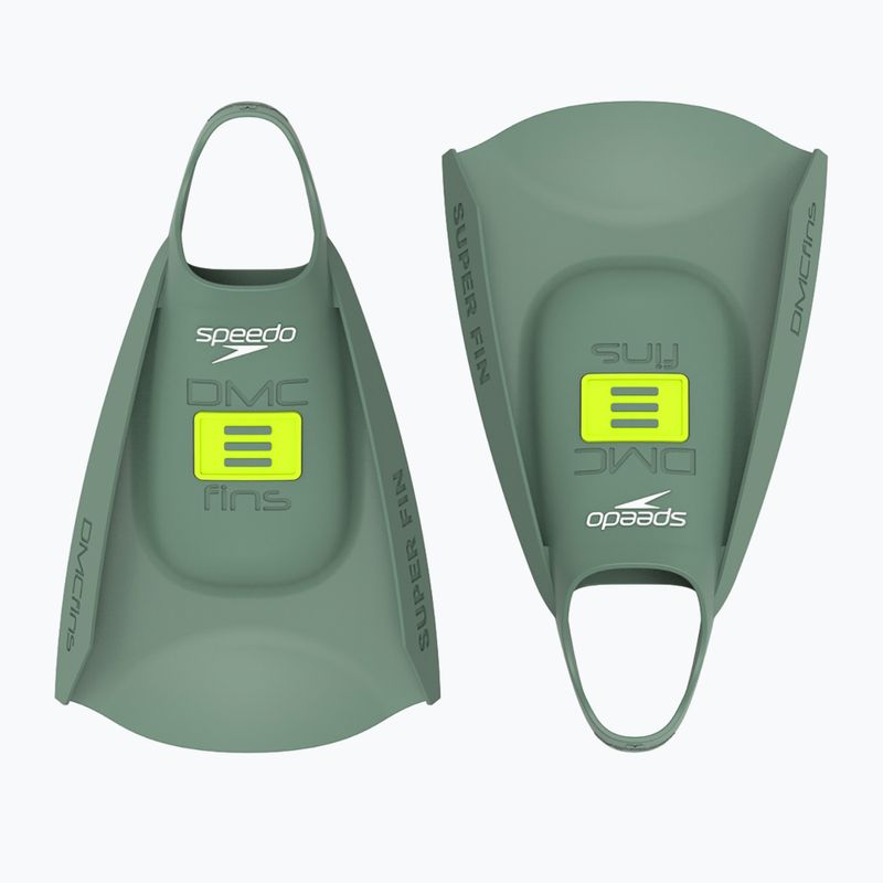 Plaukimo pelekai Speedo DMC Original soft olive/hyper yellow