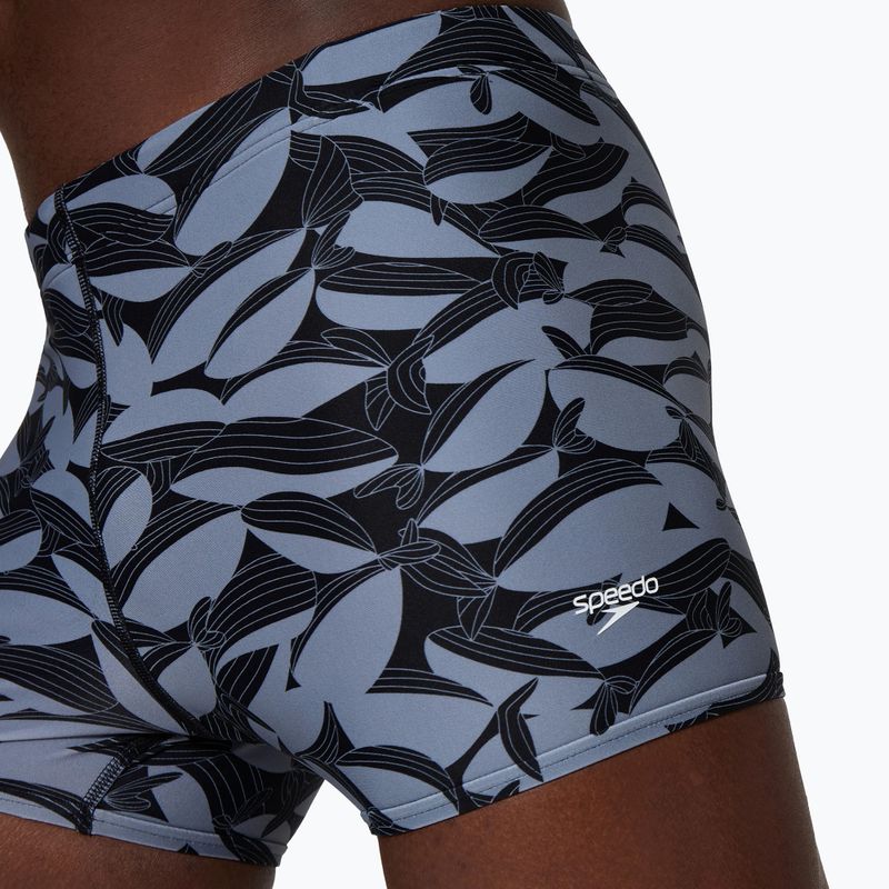 Vyriškos maudymosi trumpikės Speedo Print Beachstar Square Leg Anthracite/Coin Grey 4