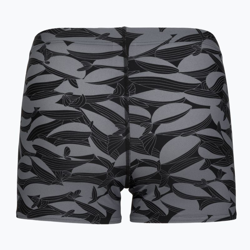 Vyriškos maudymosi trumpikės Speedo Print Beachstar Square Leg Anthracite/Coin Grey 6