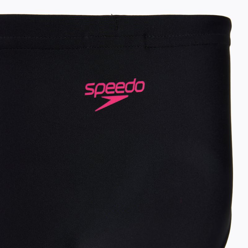 Dviejų dalių maudymosi kostiumėlis vaikams Speedo Medley Logo Racerback 2pc anthracite/pink 8