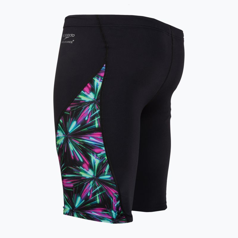 Vyriški plaukimo šortai Speedo Printed Side Spliced firework burst/black 3