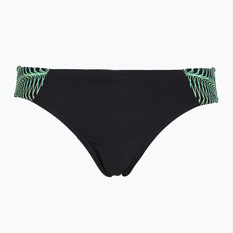 Moteriškas dviejų dalių maudymosi kostiumėlis Speedo Placement Raceback 2pc anthracite/clover 6