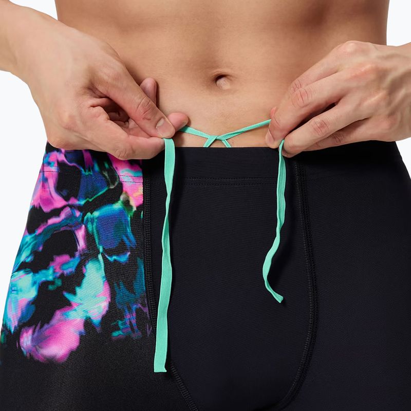 Vyriški plaukimo šortai Speedo Placement Aquashort glitchy garden/black 4