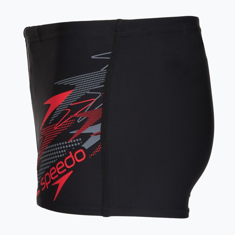  Speedo Medley Logo Aquashort Anthracite/Hrr 3