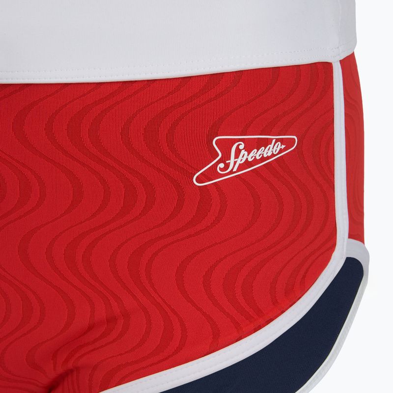 Vyriškos plaukimo glaudės Speedo Texture Brief 3.5" high risk red 3