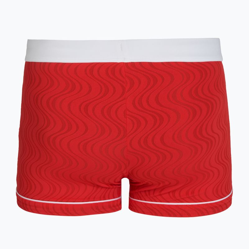 Vyriškos plaukimo glaudės Speedo Textured Aquashort high risk red 2