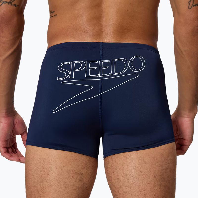 Vyriškos maudymosi trumpikės Speedo Endurance+ Logo Aquashort peacoat 5