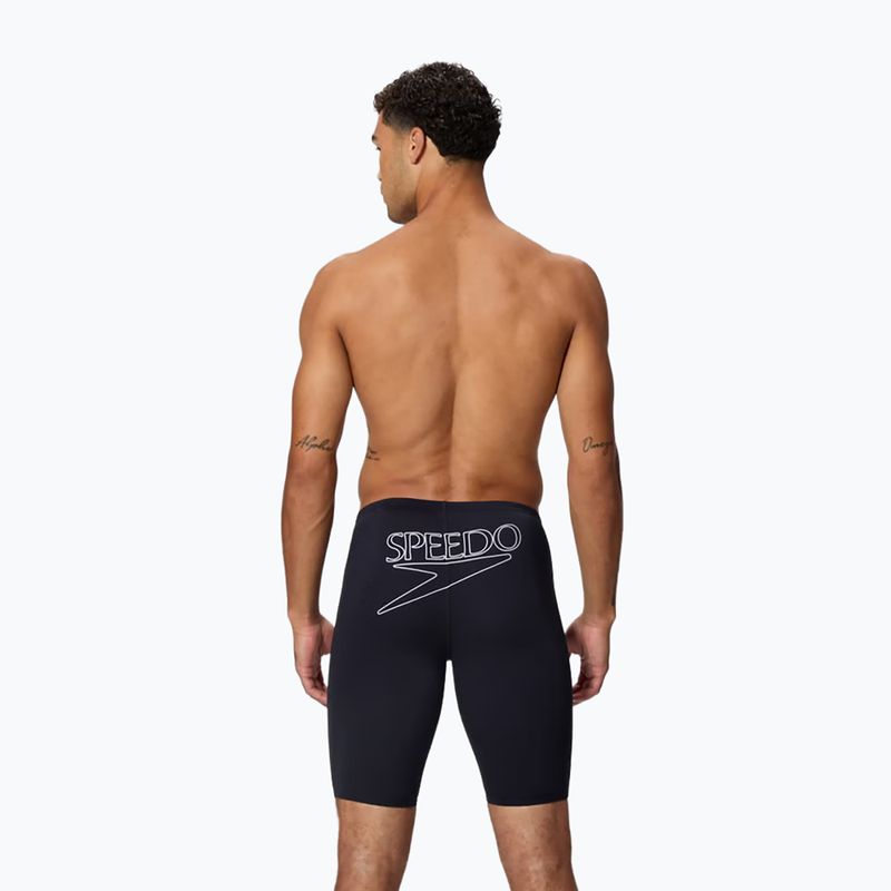 Vyriški plaukimo šortai Speedo Endurance+ Logo Jammer anthracite 2