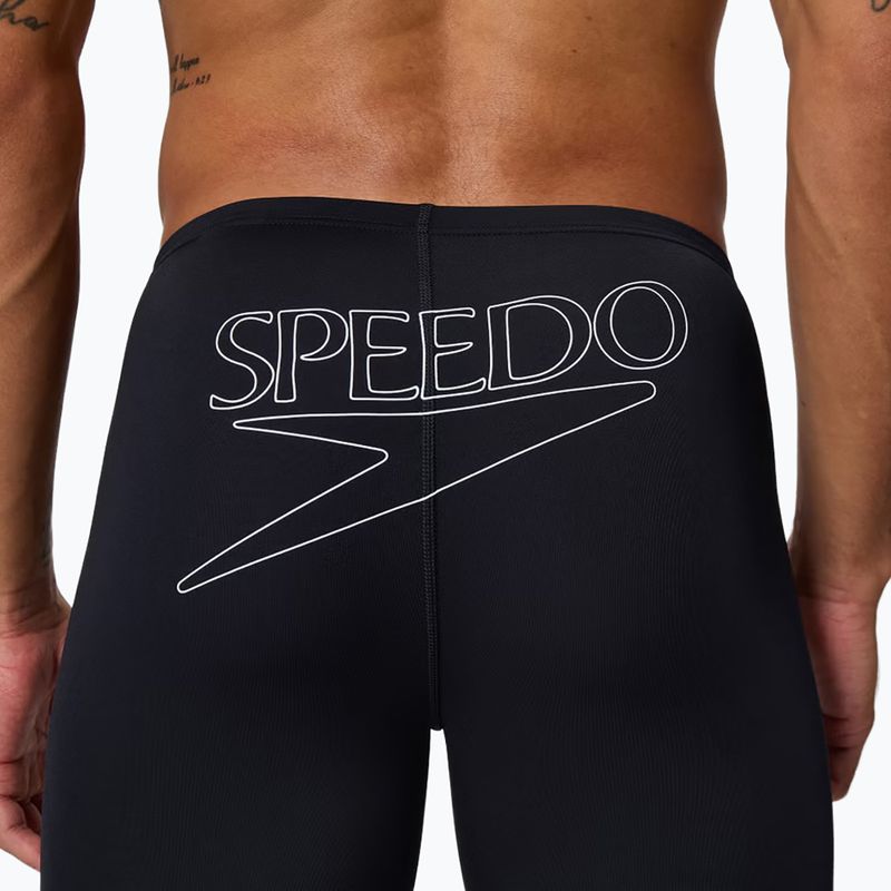 Vyriški plaukimo šortai Speedo Endurance+ Logo Jammer anthracite 5