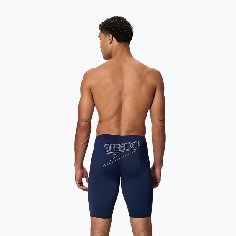 Vyriški plaukimo šortai Speedo Endurance+ Logo Jammer peacoat 2