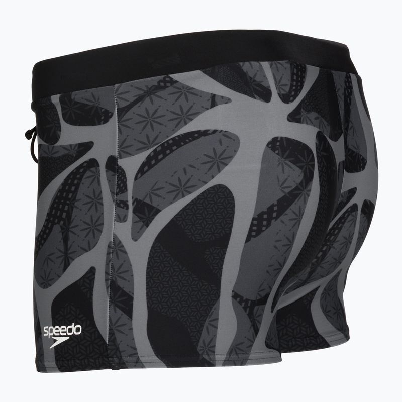 Plaukimo trumpikės Speedo Valmilton Aquashort anthracite/lead grey 3