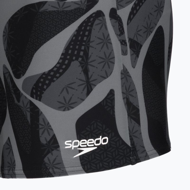 Plaukimo trumpikės Speedo Valmilton Aquashort anthracite/lead grey 4