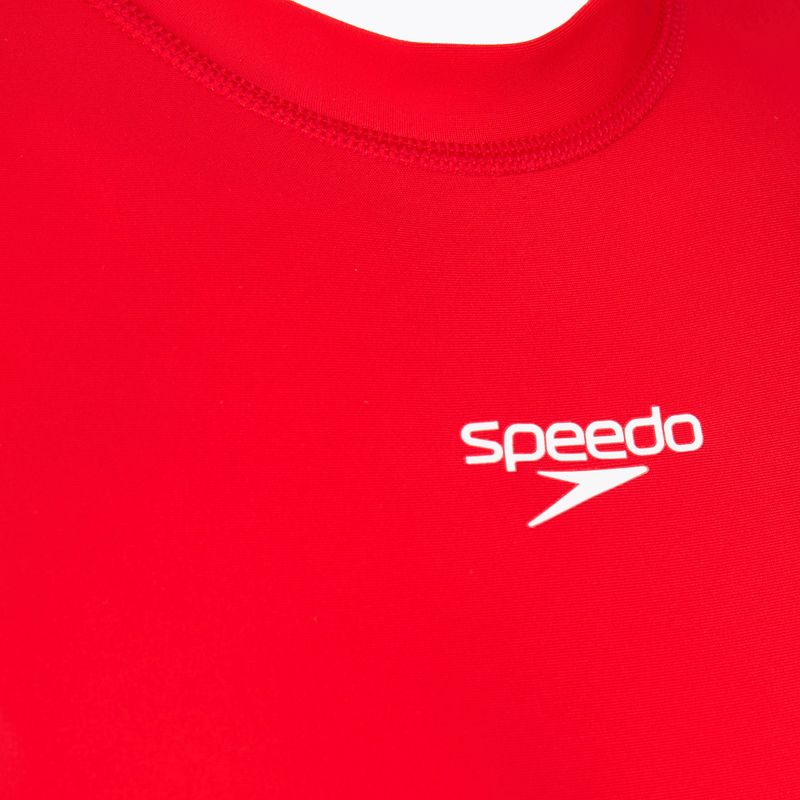 Moteriškas vientisas plaukimo kostiumėlis Speedo Hydrasuit high risk red 3