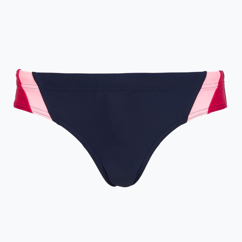 Moteriškas vientisas maudymosi kostiumėlis Speedo Colourblock Splice 2.0 peacoat/pink 6