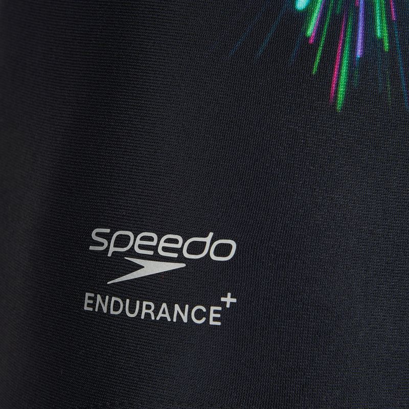Moteriškas vientisas maudymosi kostiumėlis Speedo FL Placement Printed Powerback firework burst/black 3