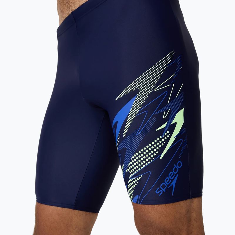 Vyriški maudymosi šortai Speedo Medley Logo Jammer peacoat/deep sapphire 8
