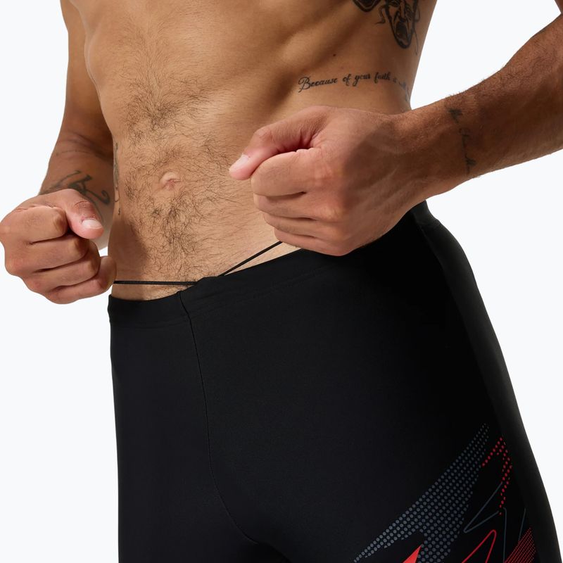 Vyriški maudymosi šortai Speedo Medley Logo Jammer anthracite/hrr 6