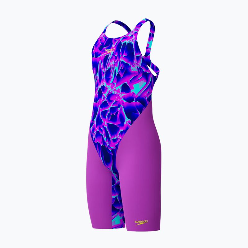 Vaikiškas vientisas maudymosi kostiumėlis Speedo Fastskin Endurance+ Max Openback Kneeskin cavecurrent 3