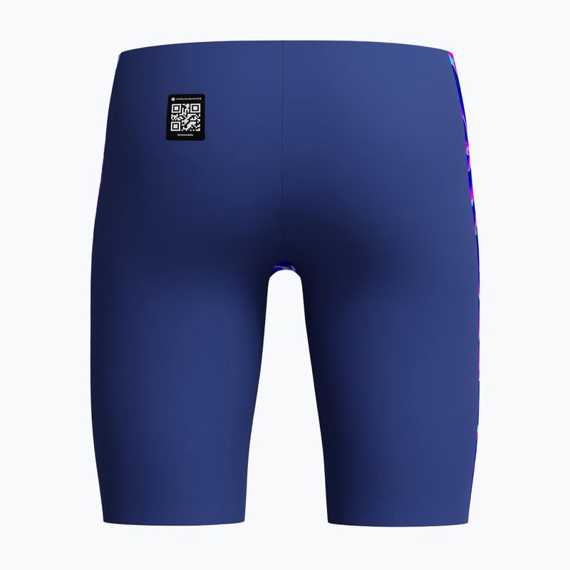 Vaikiški plaukimo jammeriai Speedo Fastskin Endurance+ Max High Waisted Jammer cave current/jelly 2