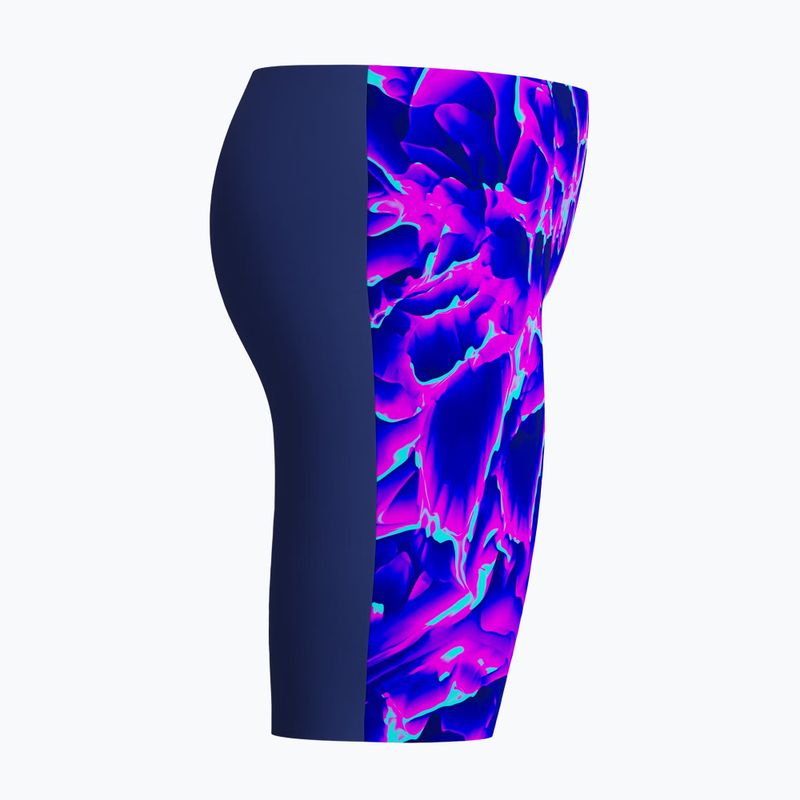 Vaikiški plaukimo jammeriai Speedo Fastskin Endurance+ Max High Waisted Jammer cave current/jelly 4