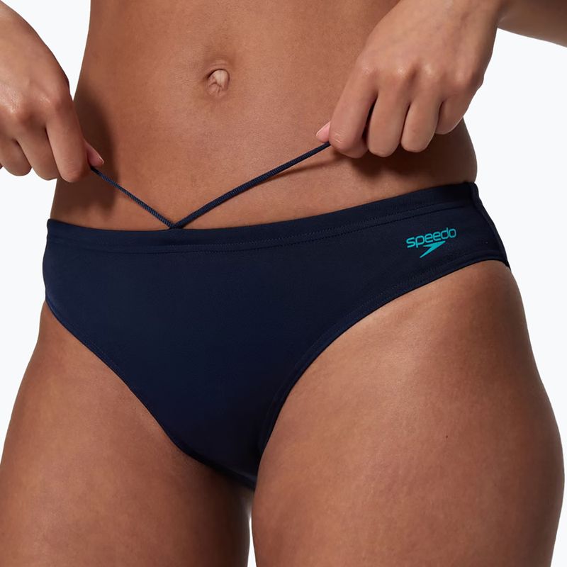 Moteriškas dviejų dalių plaukimo kostiumėlis Speedo Hyperboom Butterfly Back peacoat/deep sapphire 5