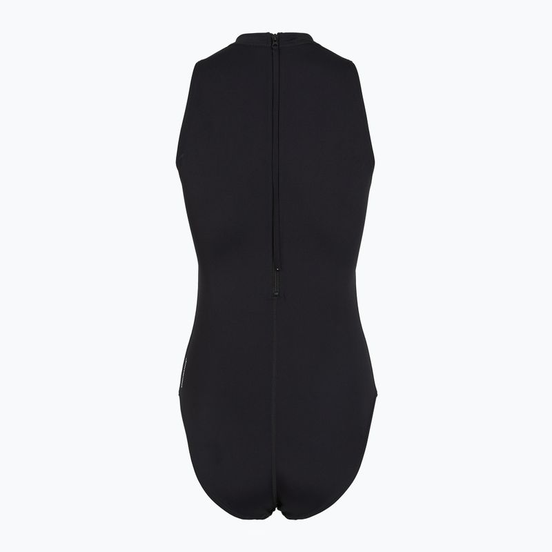 Moteriškas vientisas maudymosi kostiumėlis Speedo Endurance+ Logo Hydrasuit anthracite 4