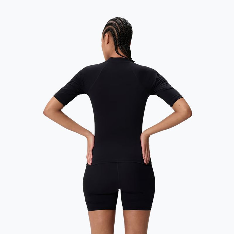 Moteriški plaukimo marškinėliai Speedo Endurance+ Rash Guard anthracite 2