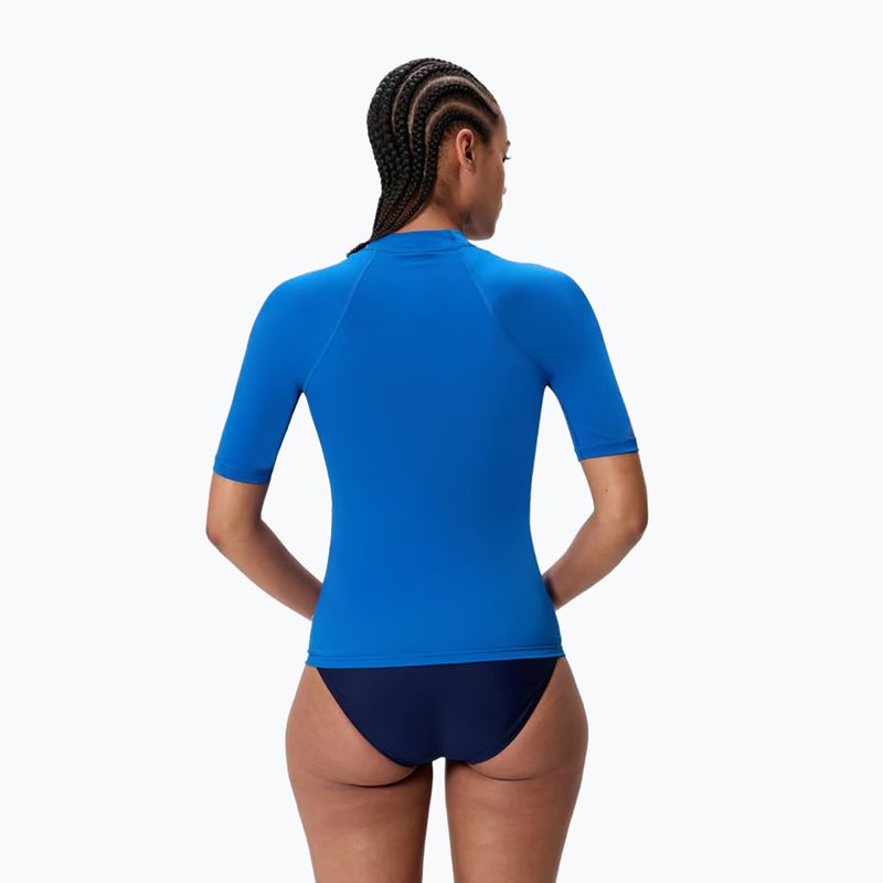 Moteriški plaukimo marškinėliai Speedo Endurance+ Rash Guard turkish sea 2
