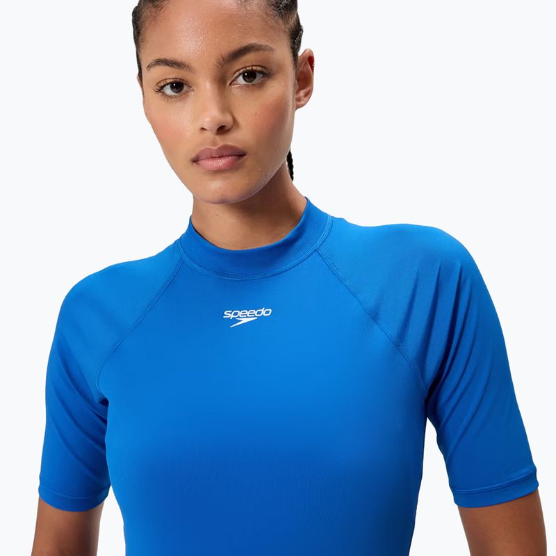 Moteriški plaukimo marškinėliai Speedo Endurance+ Rash Guard turkish sea 4