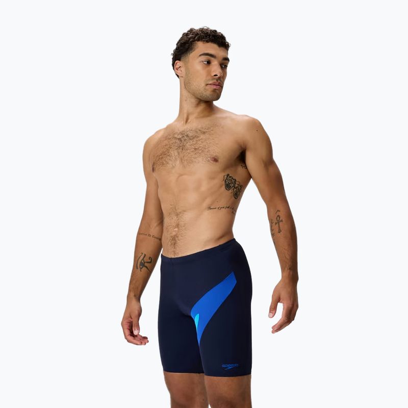 Vyriški plaukimo šortai Speedo Hyperboom peacoat/deep sapphire 3