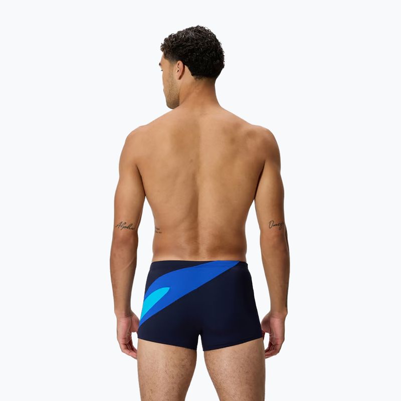Vyriškos maudymosi trumpikės Speedo Hyperboom Aquashort peacoat/deep sapphire 2